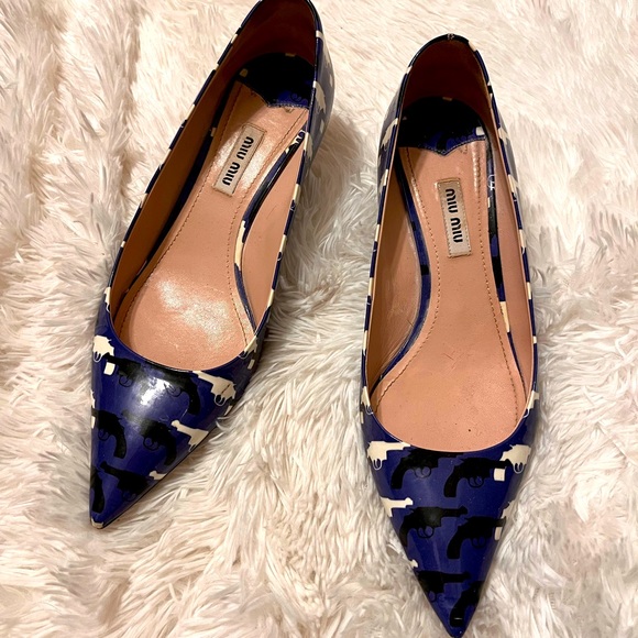 Miu Miu pistol Kitten Heels - Picture 1 of 11